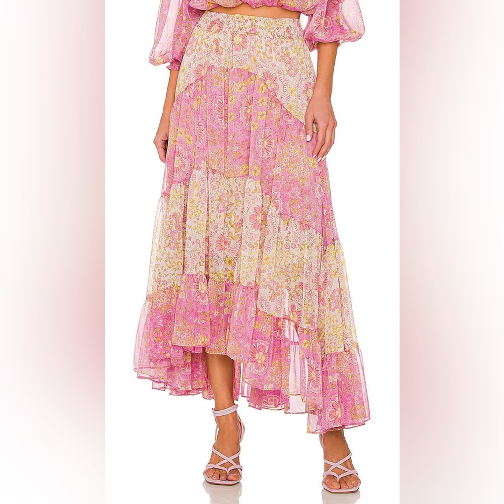 ADORABLE Misa pink midi/maxi dress